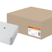 Коробка КМЭР ОП 50х50х20мм белая IP40 TDM SQ1401-0201