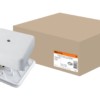 Коробка КМЭР ОП 100х100х29мм с клем. колодкой белая IP40 TDM SQ1401-0208