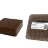 Коробка КМЭР ОП 75х75х20мм бук IP40 TDM SQ1401-0303