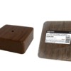 Коробка КМЭР ОП 75х75х28мм бук с клем. колодкой IP40 TDM SQ1401-0306