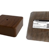 Коробка КМЭР ОП 100х100х44мм бук IP40 TDM SQ1401-0309