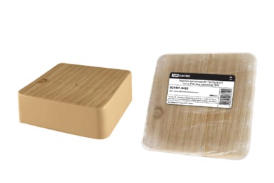 Коробка КМЭР ОП 75х75х28мм сосна IP40 TDM SQ1401-0405