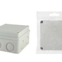 Коробка КМЭР ОП 110х110х70мм крышка на винтах IP55 8вх. без гермовводов TDM SQ1401-0814