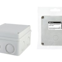 Коробка КМЭР ОП 110х110х70мм крышка на винтах IP55 8вх. без гермовводов TDM SQ1401-0824