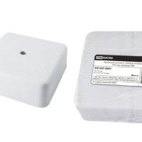 Коробка КМЭР ОП 50х50х20мм белая IP40 TDM SQ1401-0901