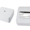 Коробка КМЭР ОП 75х75х28мм белая IP40 с клем. колодкой TDM SQ1401-0906