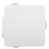 Коробка КМЭР ОП 80х80х50мм крышка IP54 7вх. белая TDM SQ1401-0922