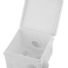Коробка КМЭР ОП 80х80х50мм крышка IP54 7вх. белая TDM SQ1401-0922