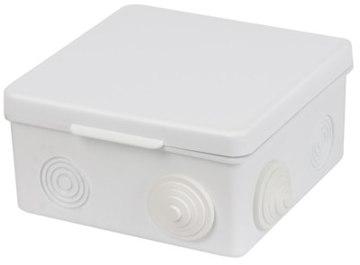 Коробка КМЭР ОП 100х100х55мм крышка IP54 8вх. белая TDM SQ1401-0923 — изображение 2