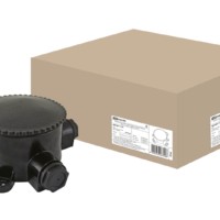 Коробка КМЭР ОП 2-660-3 d95мм IP65 3-х рожк. карболит TDM SQ1401-1101