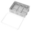 Коробка КМЭР ОП 190х140х70мм прозрач. крышка IP55 10 гермовводов TDM SQ1401-1142