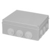 Коробка КМЭР ОП 240х190х90мм крышка IP55 12 гермовводов TDM SQ1401-1143