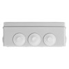 Коробка КМЭР ОП 240х190х90мм крышка IP55 12 гермовводов TDM SQ1401-1143