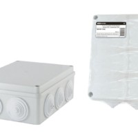 Коробка КМЭР ОП 190х140х70мм крышка IP44 10 гермовводов TDM SQ1401-1243
