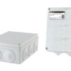 Коробка КМЭР ОП 190х140х70мм крышка IP55 10 гермовводов TDM SQ1401-1244