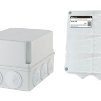 Коробка КМЭР ОП 190х140х120мм крышка IP44 10 гермовводов TDM SQ1401-1245