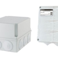 Коробка КМЭР ОП 190х140х120мм крышка IP55 10 гермовводов TDM SQ1401-1246