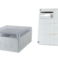 Коробка КМЭР ОП 240х195х90мм прозрач. крышка IP44 кабельные ввода d28-3 шт. d37-2 шт. TDM SQ1401-1275