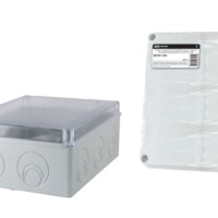 Коробка КМЭР ОП 240х195х90мм прозрач. крышка IP55 кабельные ввода d28-3 шт. d37-2 шт. TDM SQ1401-1276