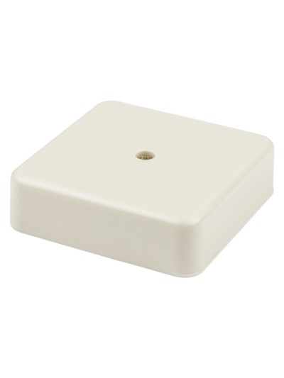 Коробка КМЭР ОП 75х75х20мм сл. кость IP40 TDM SQ1401-1803 — изображение 2