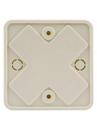 Коробка КМЭР ОП 75х75х20мм сл. кость IP40 TDM SQ1401-1803 — изображение 4