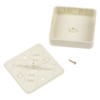 Коробка КМЭР ОП 75х75х20мм сл. кость IP40 TDM SQ1401-1803