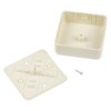 Коробка КМЭР ОП 75х75х28мм сл. кость IP40 TDM SQ1401-1805