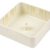 Коробка КМЭР ОП 75х75х28мм сл. кость IP40 TDM SQ1401-1805