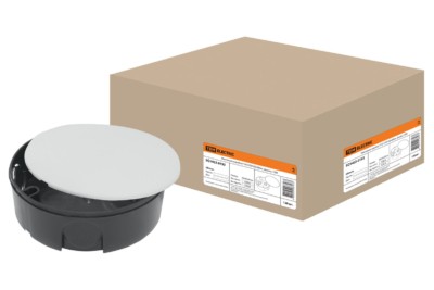 Коробка КМЭР СП У192 d102х30мм крышка TDM SQ1402-0192