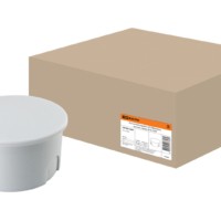 Коробка КМЭР СП d80х40мм крышка серая IP20 TDM SQ1402-1004