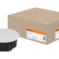 Коробка КМЭР СП d103х50мм крышка метал. лапки IP20 TDM SQ1403-0007