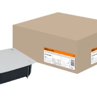 Коробка КМЭР СП 115х115х45мм крышка метал. лапки IP20 TDM SQ1403-0008