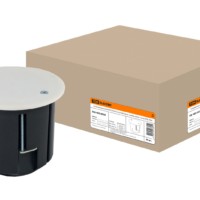 Коробка КМЭУ СП d73х73мм углубленная крышка метал. лапки IP20 TDM SQ1403-0028