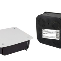 Коробка КМЭР СП 115х115х45мм крышка метал. лапки IP20 TDM SQ1403-0908