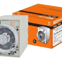 Реле времени 4-диапазоннное цокольное РВ2A-0,5сек/3мин-5A-230В-8Ц TDM