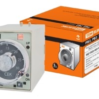 Реле времени 4-диапазоннное цокольное РВ2D-10сек/60мин-5A-230В-8Ц TDM