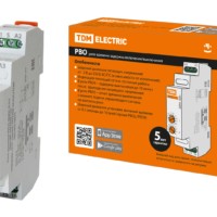 Реле времени РВО5-ВЫКС-0,1с/10дн-8А-230В-DIN (зад.выкл.-упр.сигн., 0,1с-10дн, 230В AC) TDM