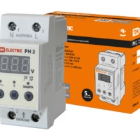 Реле напряжения 1ф РН 2 63А-220В (LED-дисплей) TDM