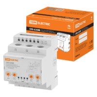 Реле ограничения мощности ОМ-630М 5/50-3Н-01 (3ф, 5-50кВт, 4мод, сумм. расчет, с реле напр.) TDM