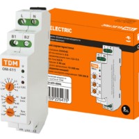 Реле ограничения мощности ОМ-611 0,5/5А-01 (1ф, через ТТ, 0,5-5А) TDM