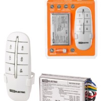 Комплект для беспроводного управления освещением ПУ2-МK-4 (4 канала) “Уютный дом” TDM