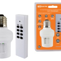 Комплект для беспроводного управления освещением ПУ3-П1.1-Е27 (1 приемник) “Уютный дом” TDM