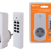 Комплект для беспроводного управления розетками ПУ3-Р1.1 (1 приемник) “Уютный дом” TDM