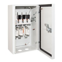 Ящик с рубильником и предохранителями ЯРП-П-100А IP54 (с ППНН) перекидной TDM