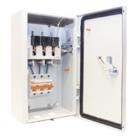 Ящик с рубильником без предохранителей ЯРП-100-25А IP54 (с авт. выкл. ВА 47-100) TDM