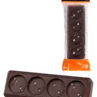 Розетка 4-х местная горизонтальная 2П открытой установки IP20 10A с з/ш бук “Ладога” TDM