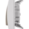 Кнопка звонковая скрытой установки IP54 6A серая "Вуокса" TDM