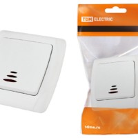 Выключатель 1кл. с подсветкой 10А белый Онега TDM