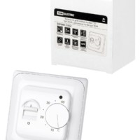 Термостат для теплых полов ТТП 16А 250В с датчиком 3 м белый TDM