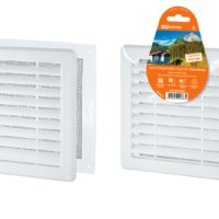 Решетка разъемная с москитной сеткой, 180х180 TDM